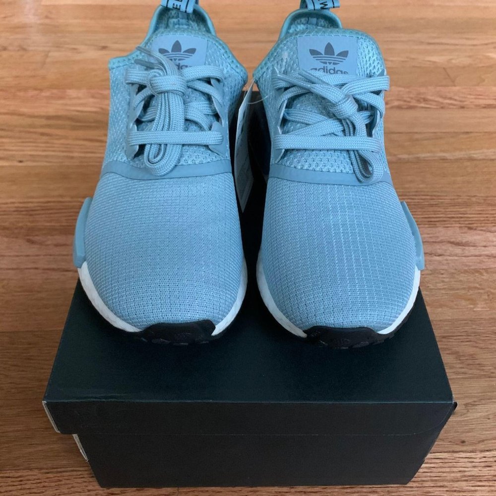 Adidas NMD R1 Grey / Steel Womens Shoes - Picture 3 of 7